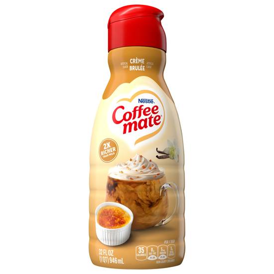 Coffee Mate Creme Brulee Liquid Coffee Creamer (1 quart)