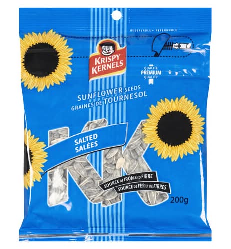 Krispy kernels graines de tournesol - sunflower seeds (salée)
