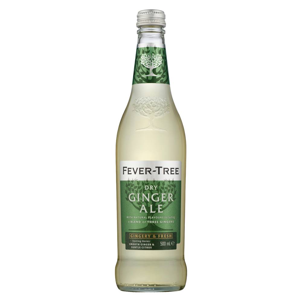 Fever-Tree Dry Ginger Ale, Ginger (500mL)