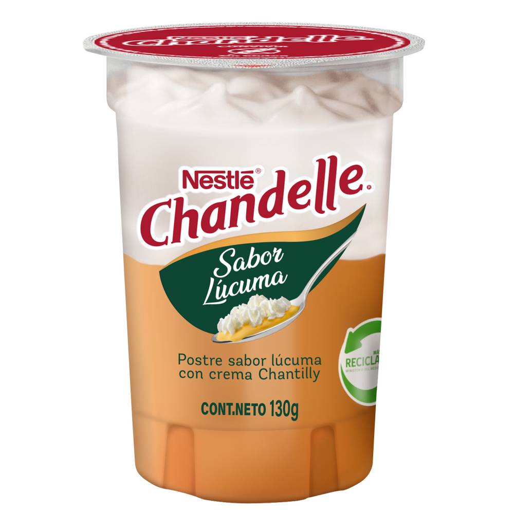 Nestlé postre chandelle sabor lúcuma (pote 130 g)