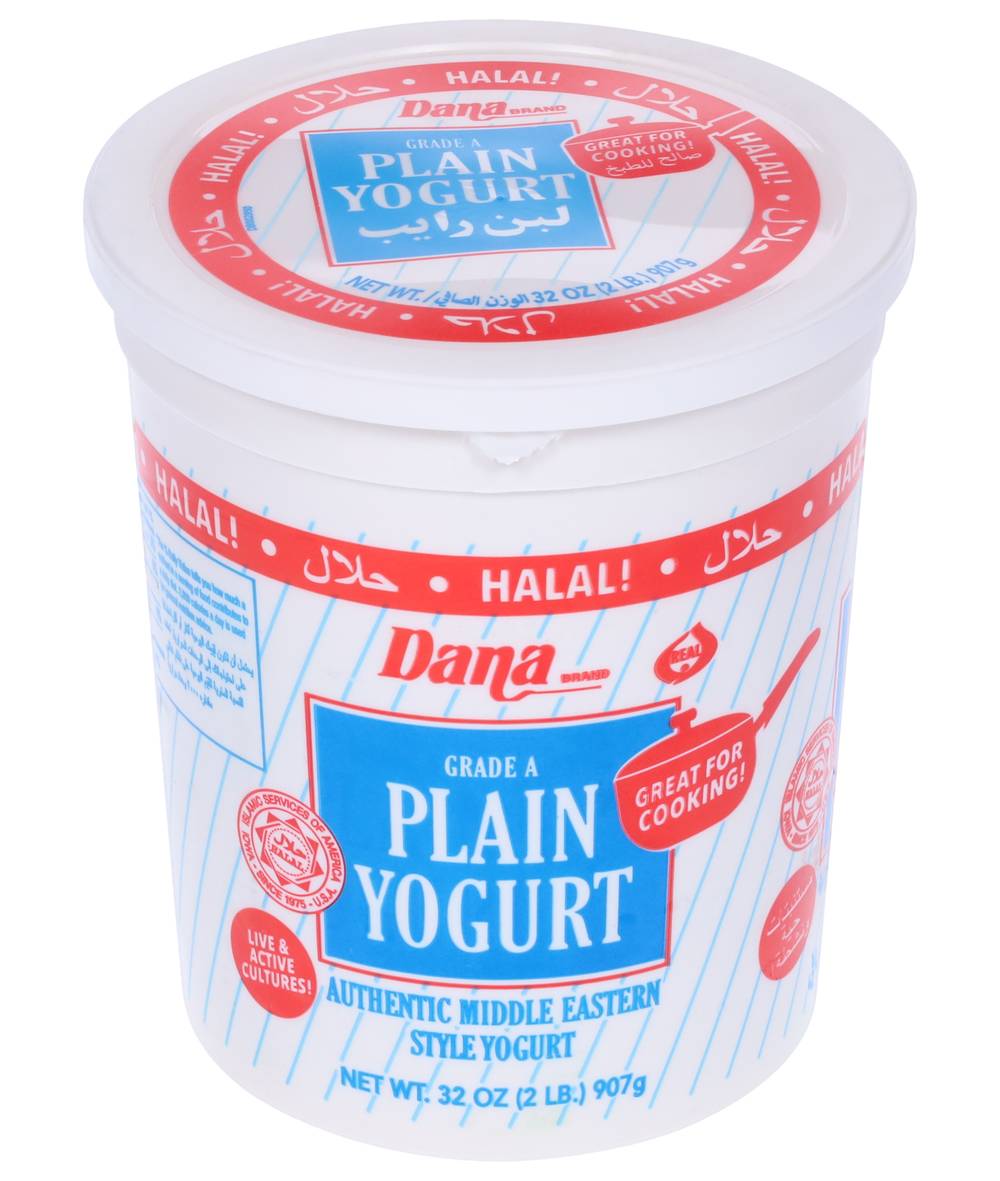 Dana Authentic Middle Eastern Style Plain Yogurt (32 oz)