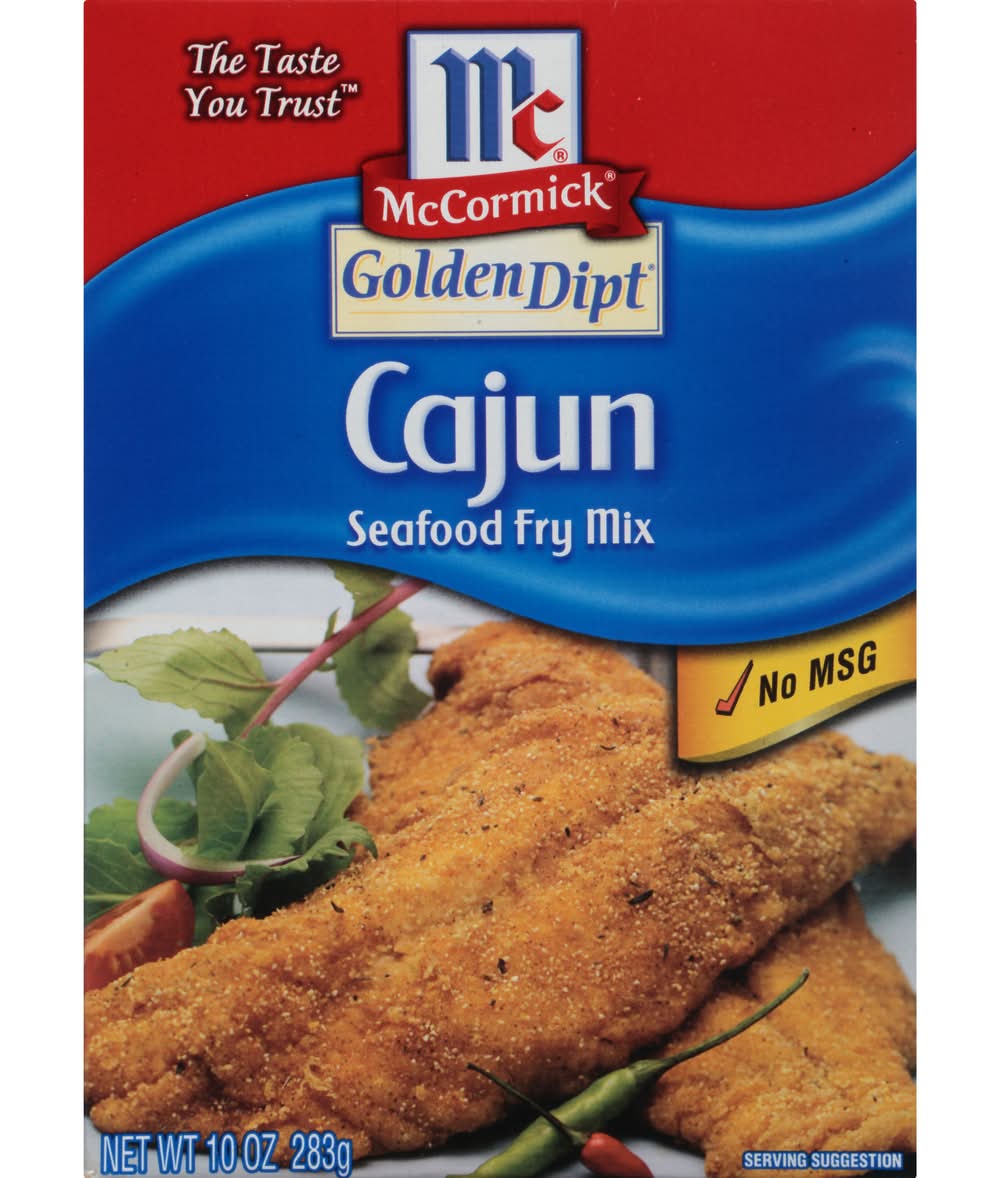 McCormick Golden Dipt Cajun Seafood Fry Mix (10 oz)