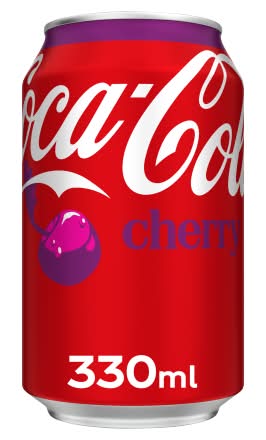 Coca-Cola Cherry, Flavored Soda (330ml)