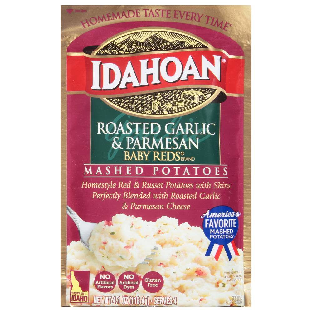 Idahoan Baby Reds Roasted Garlic & Parmesan Mashed Potatoes