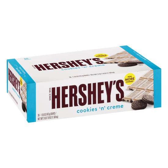 Hershey's Chocolate Bars (cookies n' creme)