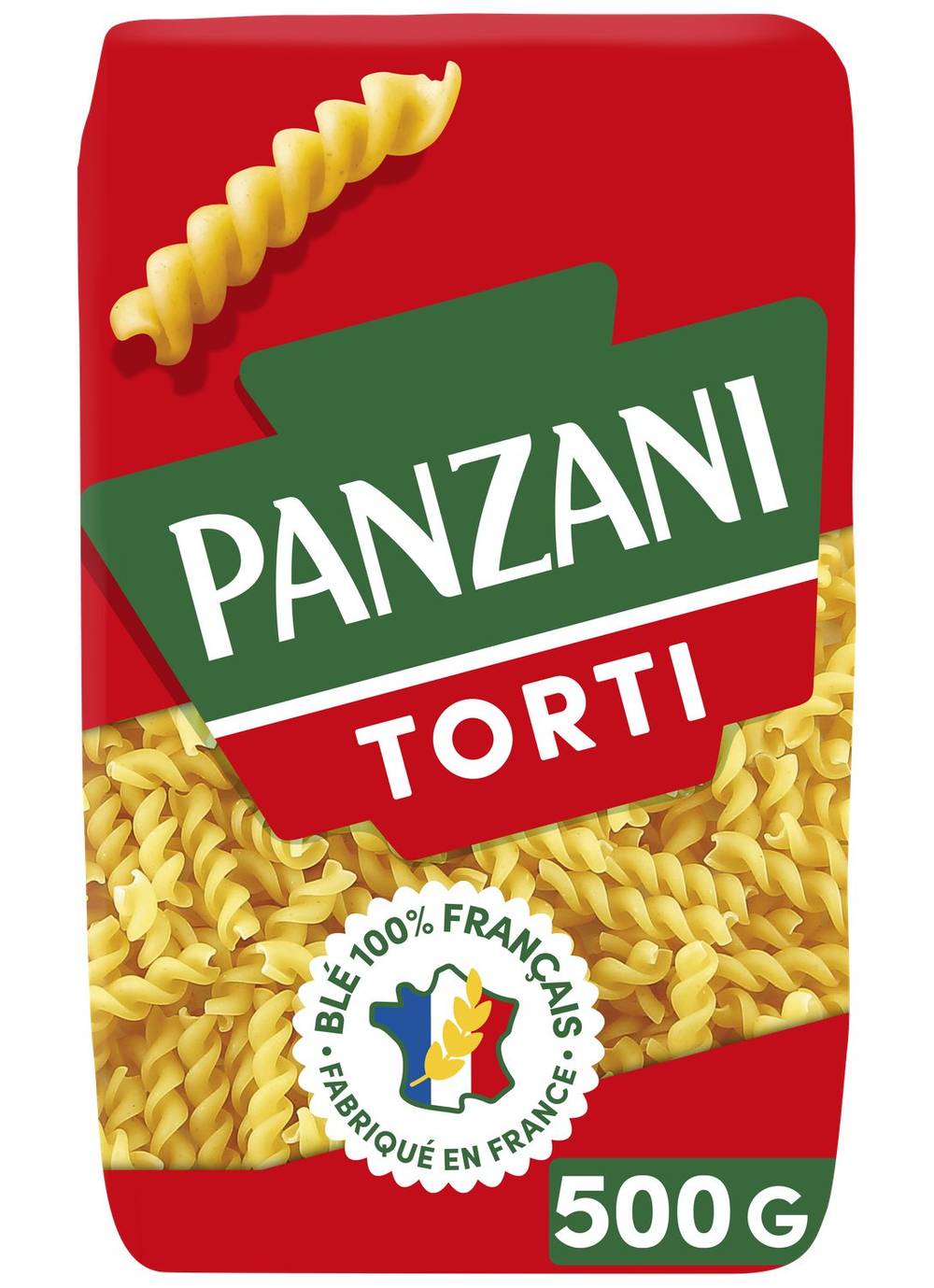 Pâtes torti PANZANI - le paquet de 500g