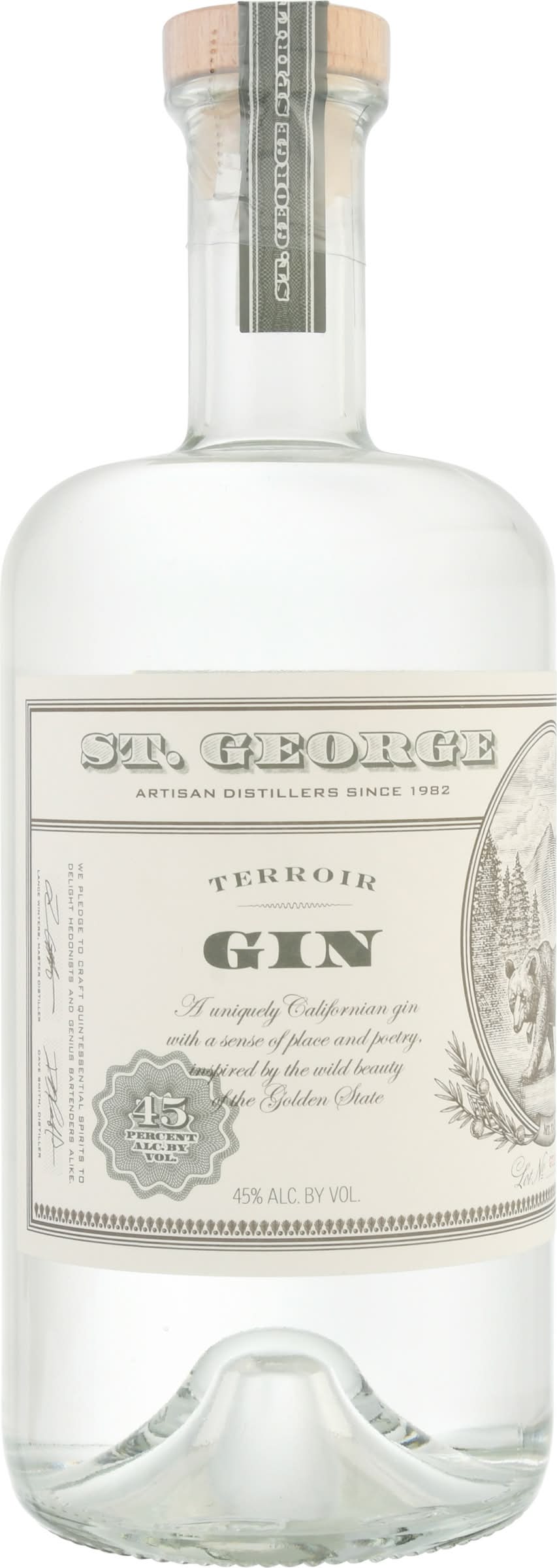 St. George Terroir Gin (750 ml)