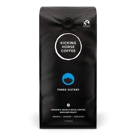 Kicking Horse Coffee Three Sisters Medium Roast Whole Beans (454 g)