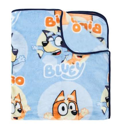 Bluey™ Travel Blanket 40in x 50in Bluey
