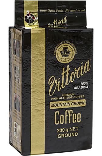 Vittoria Coffee Mountain Grown High Altitude Coffee (200g)