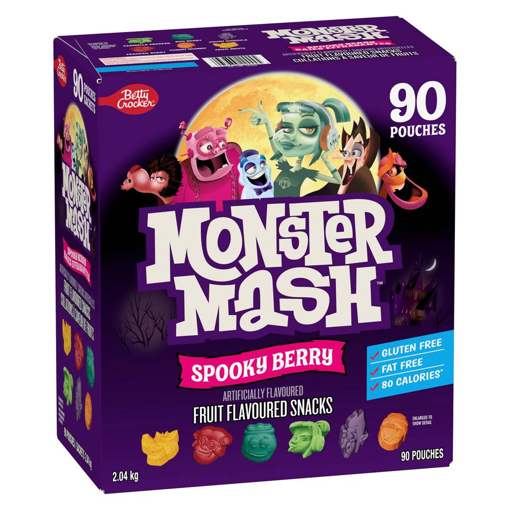 Monster Mash, Fruit Snacks, 90 × 23 G