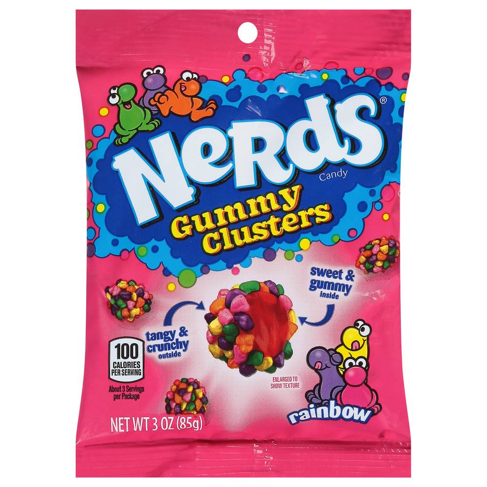 Nerds Rainbow Gummy Clusters Candy