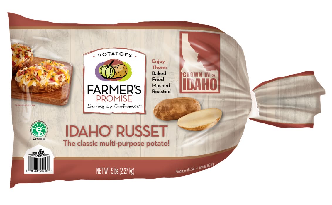 Farmer's Promise Idaho Russet the Classic Multi Purpose Potato (5 lbs)
