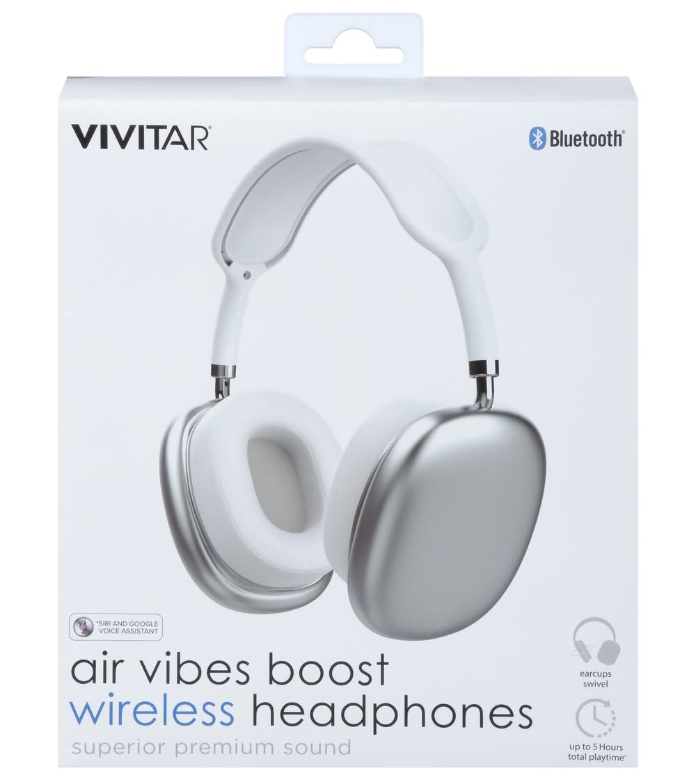 Vivitar Air Vibes Boost Wireless Headphones
