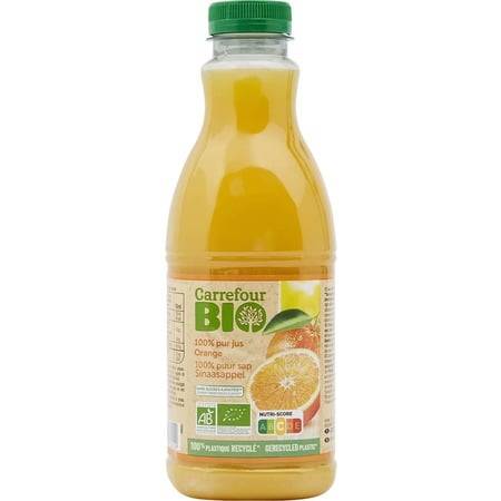 Carrefour Bio - Pur jus d'orange bio (900 ml)