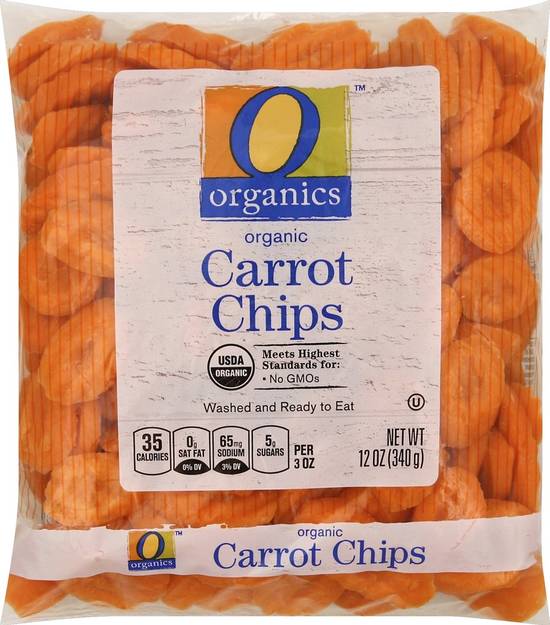 Order O Organics · Carrot Chips (12 oz) food online from Safeway store, Eureka on bringmethat.com