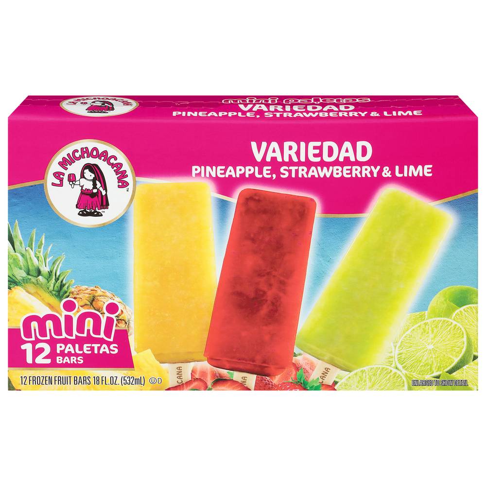 La Michoacana Variety Mini Variety Paletas Bars