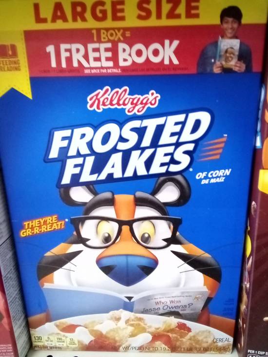 Frosted Flakes of corn