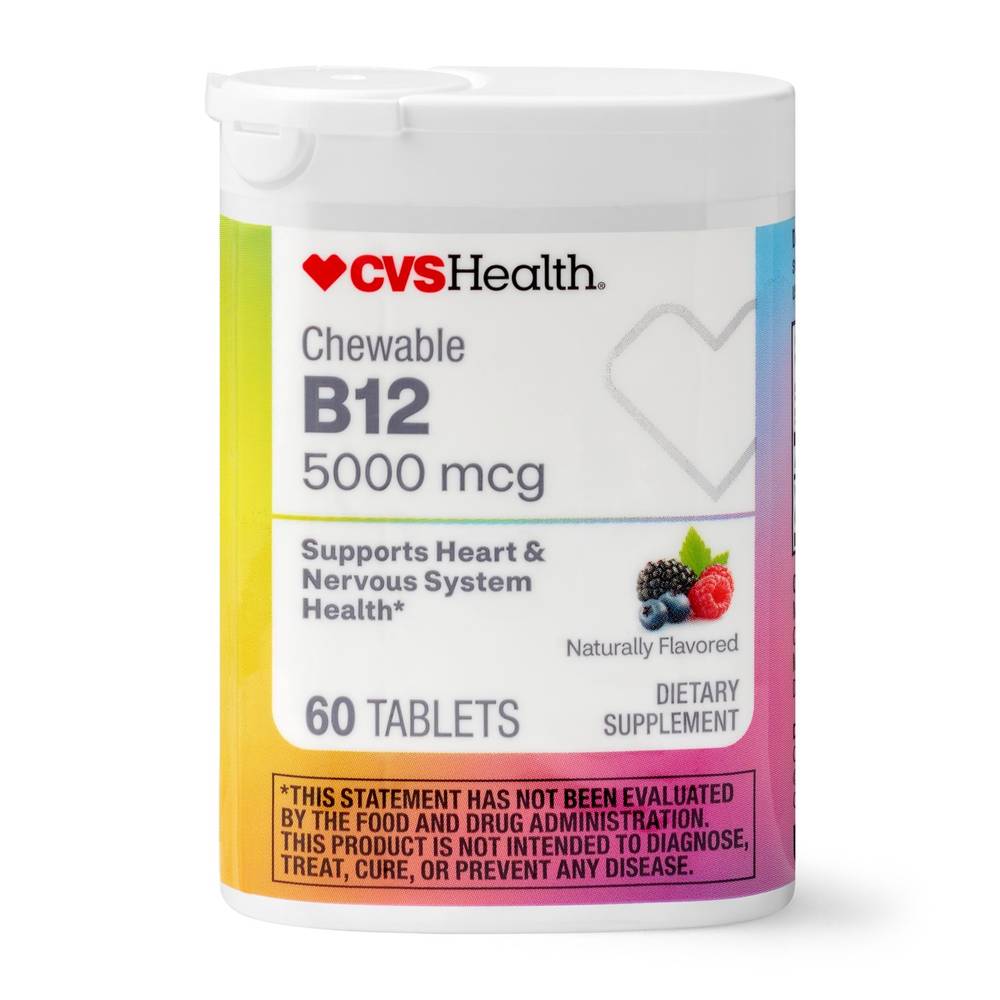 Cvs Health Vitamin B12 Tablets, 60 Ct