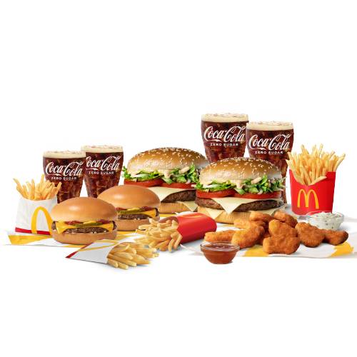 Big Tasty Beef Sharebag with Spicy McNuggets