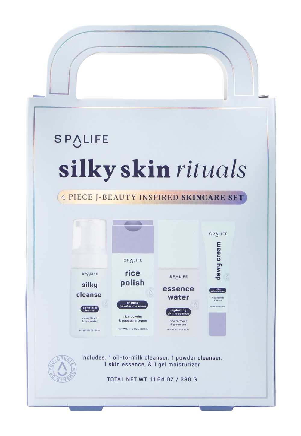 Spalife Silky Skin Rituals Skincare Set 4-Pack Silky Skin Rituals