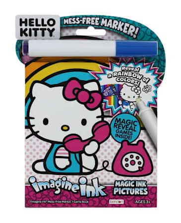 Imagine ink® Magic ink Pictures Mess-Free Coloring Book - Hello Kitty®