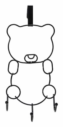 Over-The-Door Hanging Rack Bear