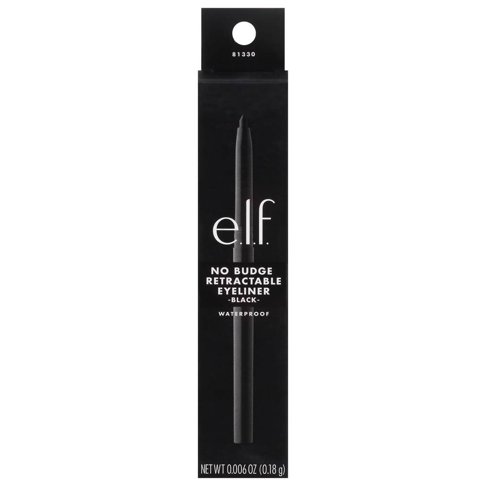 E.l.f No Budge Retractable Black Eyeliner