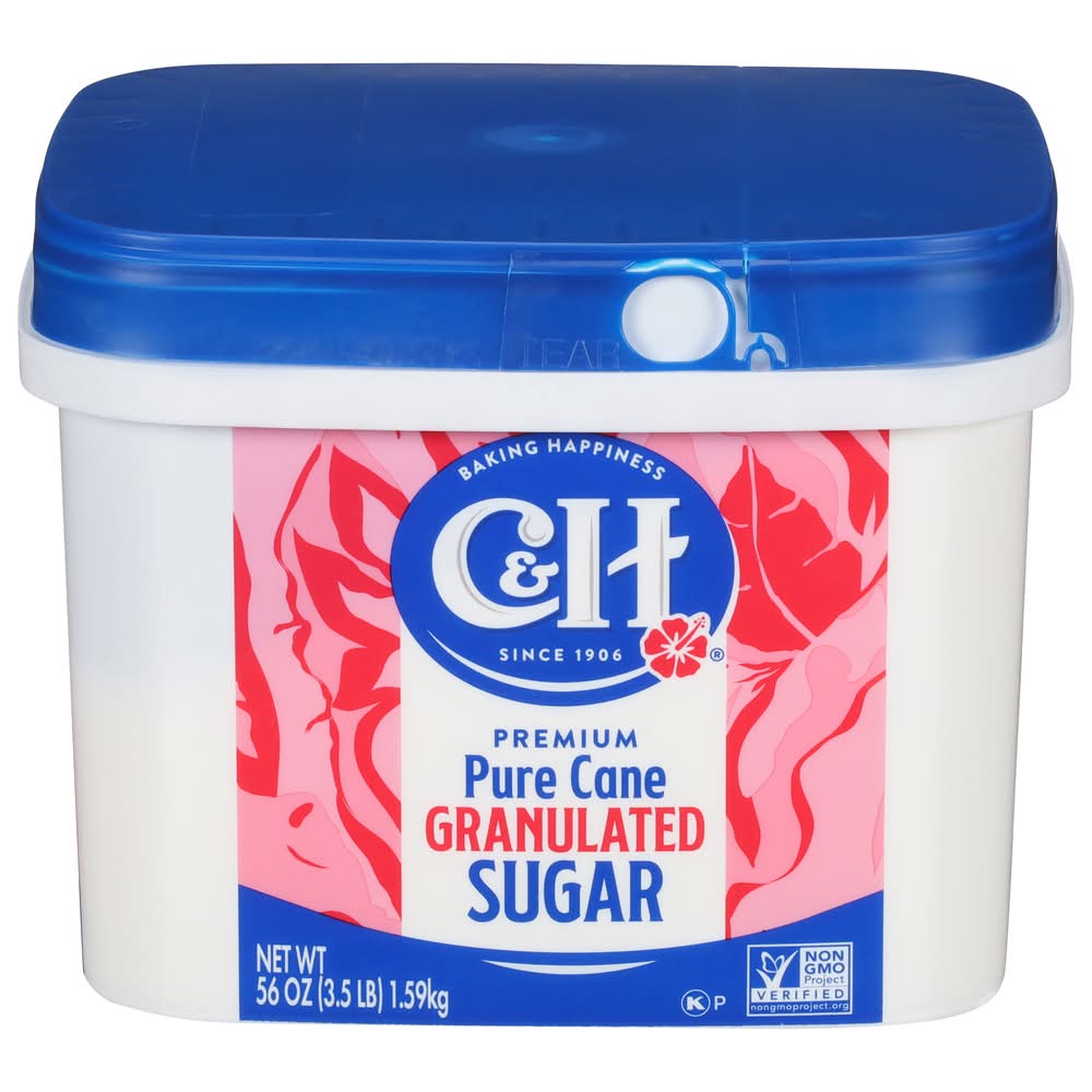 C&H Premium Pure Cane Granulated Sugar (56 oz)