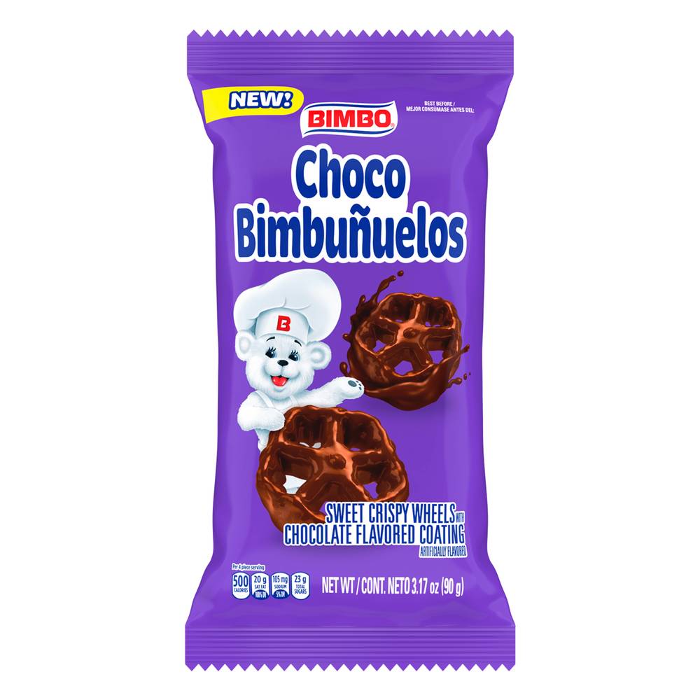 Bimbo Bimbunuelos Sweet Crispy Wheels (chocolate)