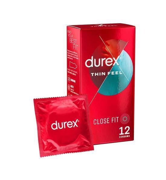 Durex Thin Feel Condoms (12 ct)