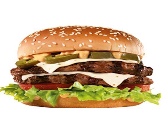 Double Jalapeño Burger