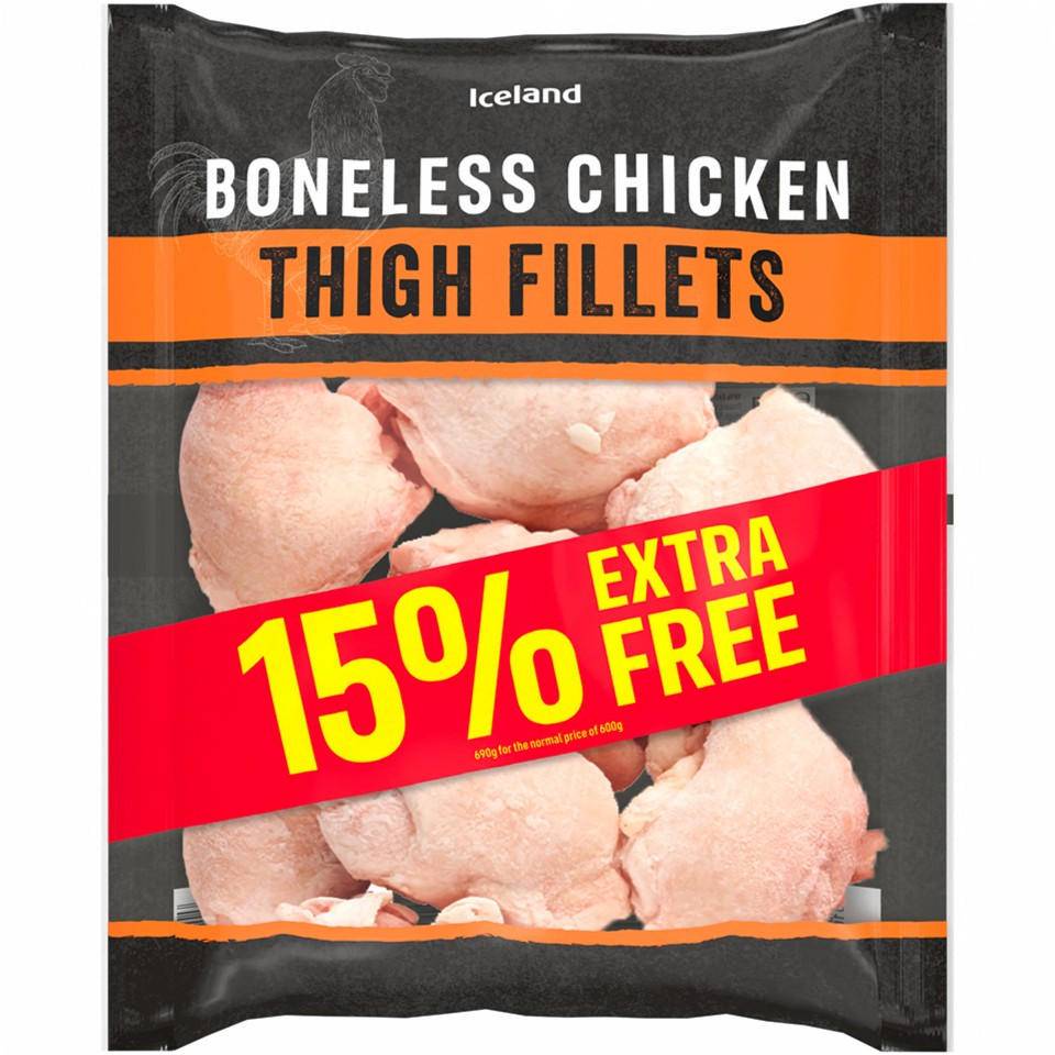 Iceland Boneless Chicken Thigh Fillets