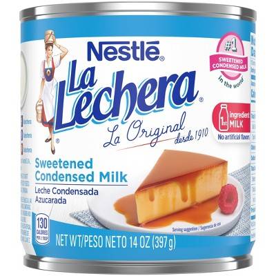 Nestle La LecheraSweetened Condensed MilkforBakingCake- 14oz