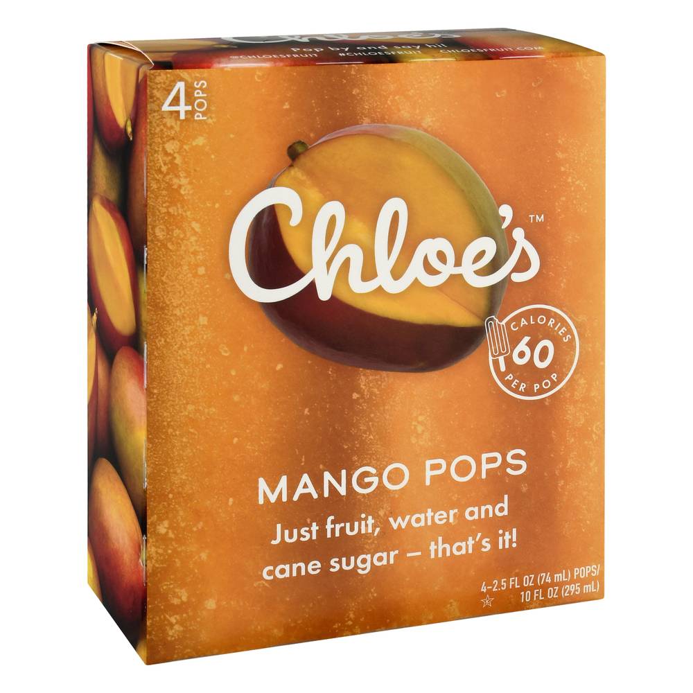 Chloe's Mango Fruit Frozen Pop (10 fl oz)