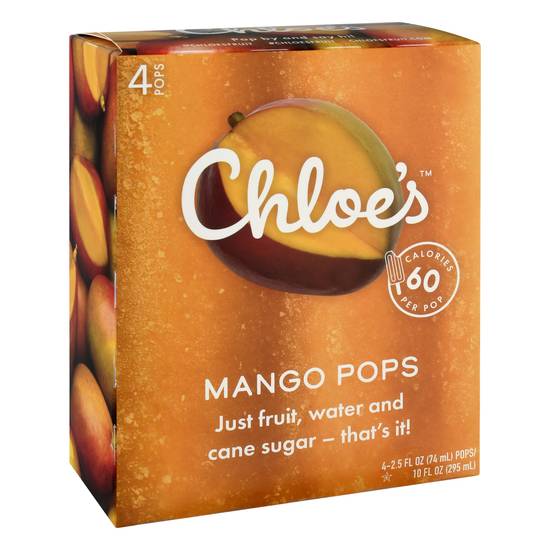 Chloe's Mango Fruit Frozen Pop