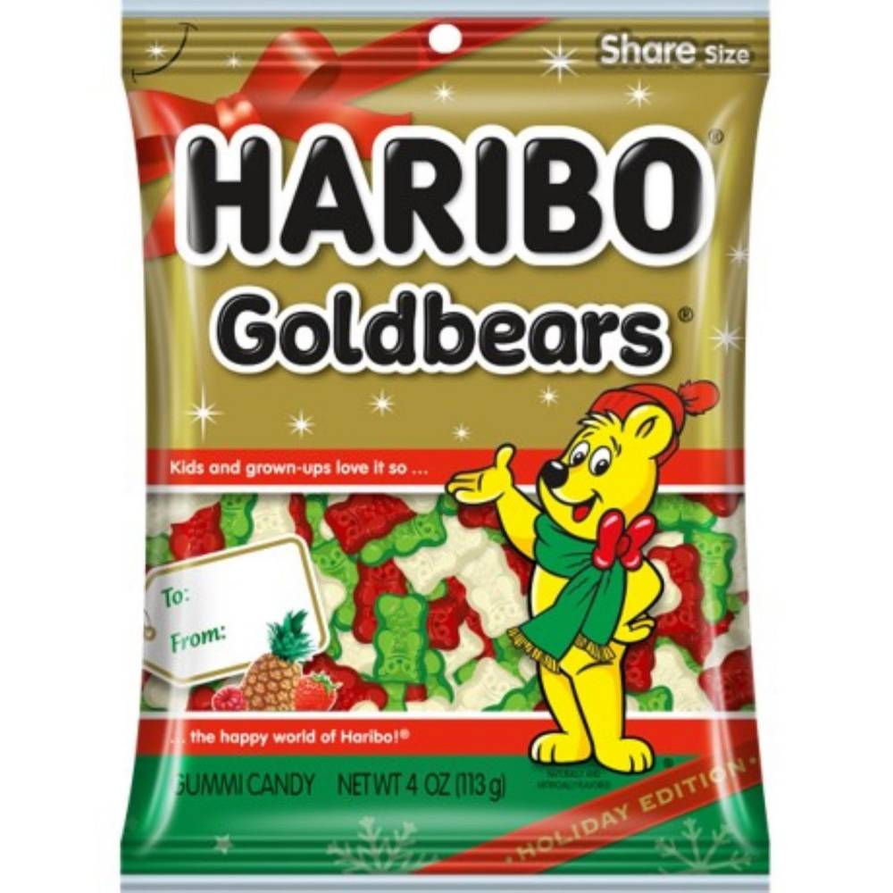 Haribo Holiday Gummy Bears (4 oz)