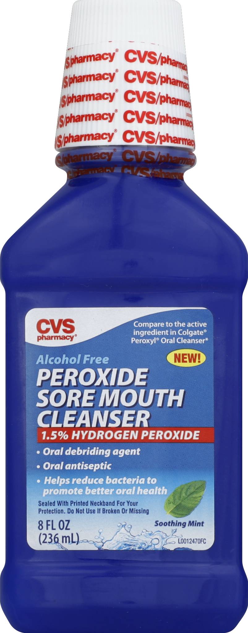 CVS Pharmacy Pharmacy Peroxide Sore Mouth Cleanser (8 fl oz)