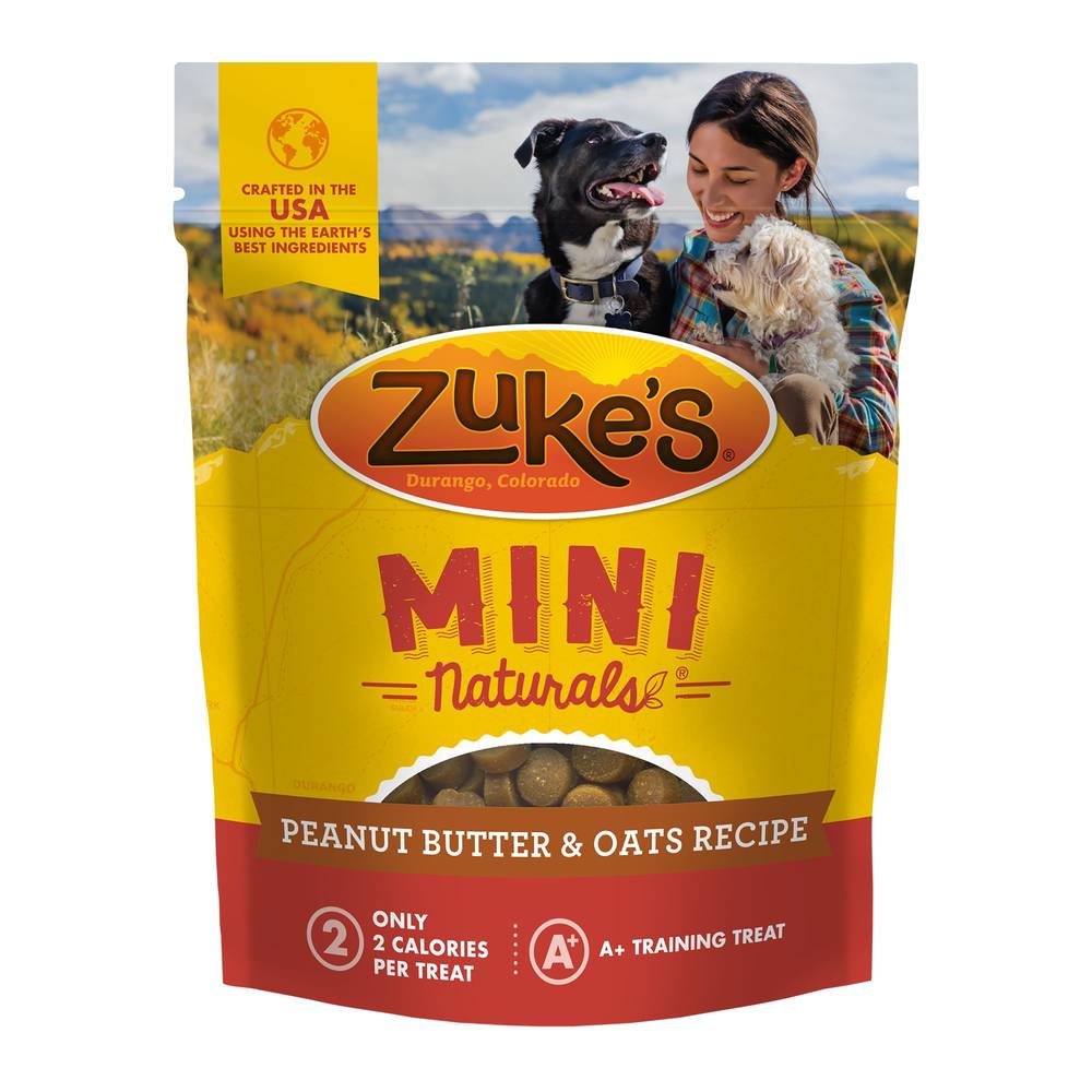 Zuke's® MINI Naturals™ All Life Stages Dog Treats - , Corn Free, Wheat Free (Flavor: Peanut Butter, Size: 6 Oz)