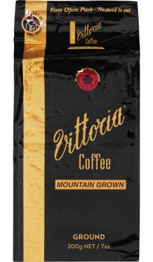 Vittoria Coffee Mountain Grown High Altitude Coffee (200g)