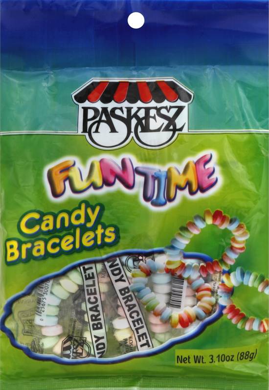 Paskesz Kosher Fun Time Candy Bracelets, Delivery Near You