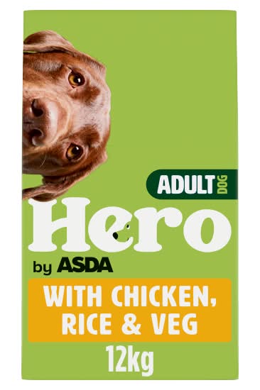 Hero Adult Complete With Chicken, Rice & Vegetables Dog Food (12kg)