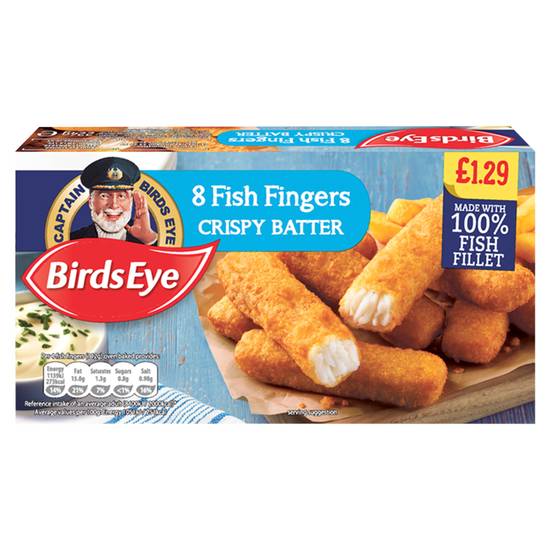 Birds Eye Crispy Batter Fish Fingers (8 S)