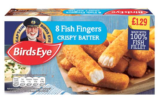 Birds Eye Crispy Batter Fish Fingers (8S)