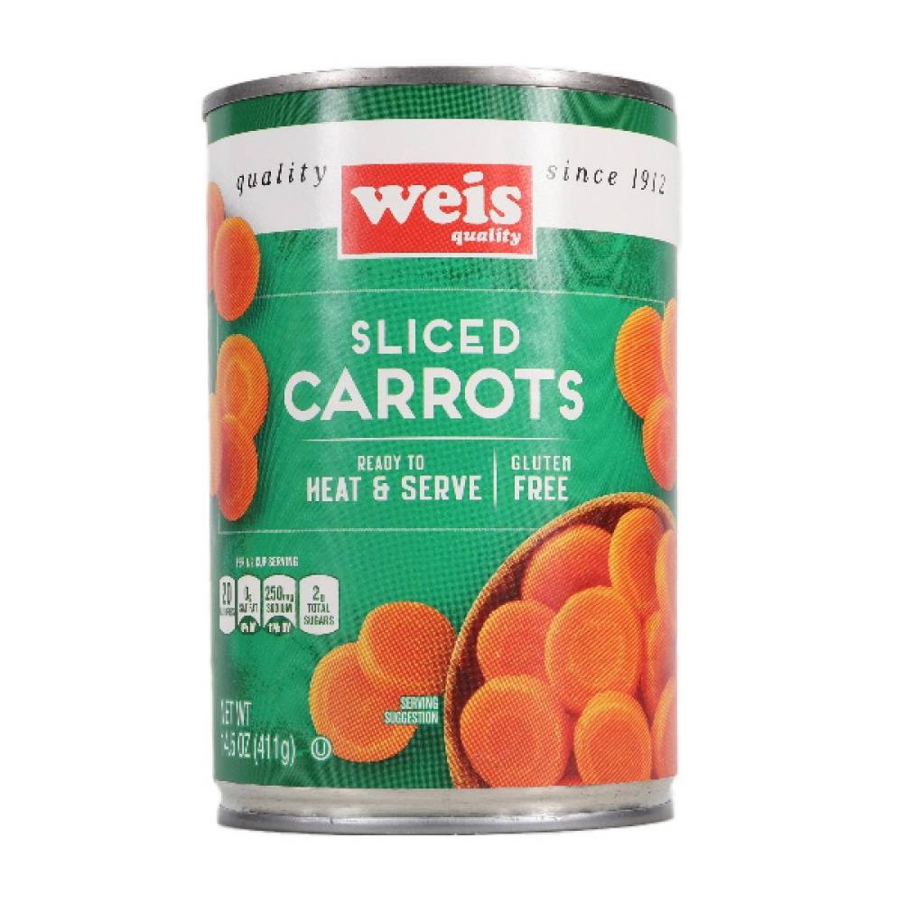 Weis Quality Sliced Carrots
