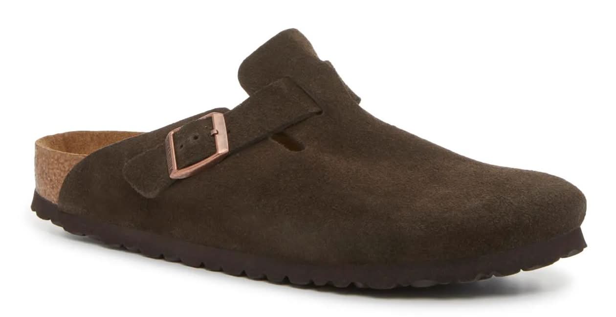 Birkenstock Boston Soft Footbed Clog - Women's (Mocha Brown Medium/Narrow - 7)