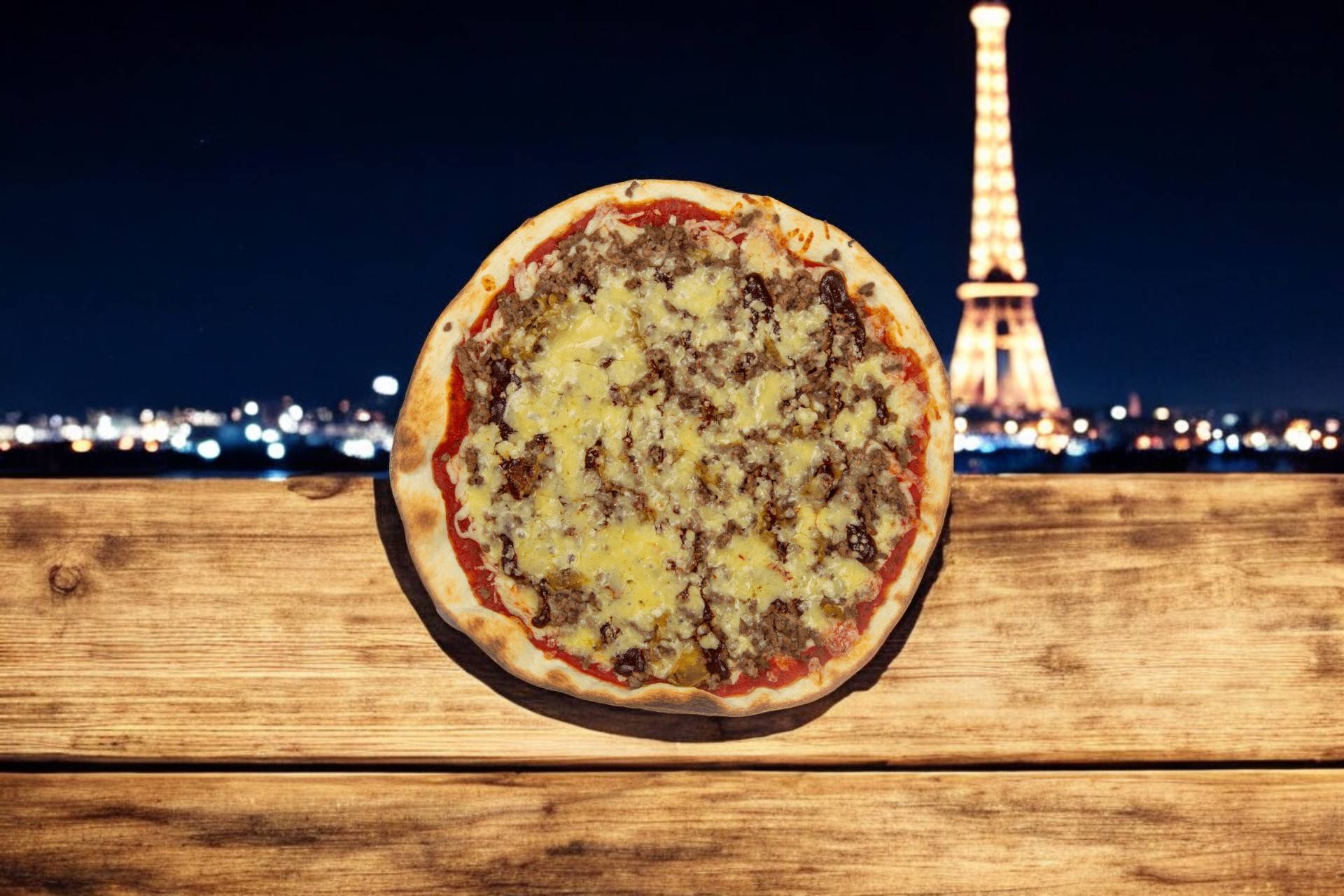 Pizza burger🍕🥫