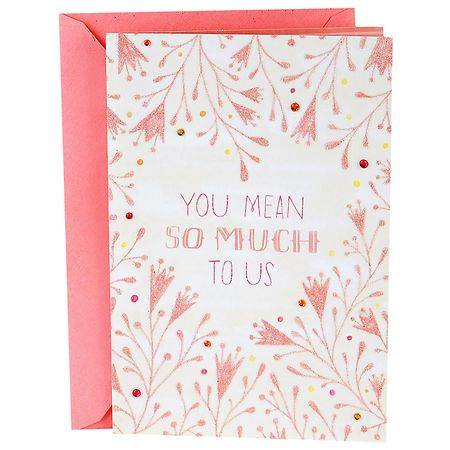 Hallmark Mother's Day Card From Us (Beauty, Love and Happiness), S22 - 1.0 ea