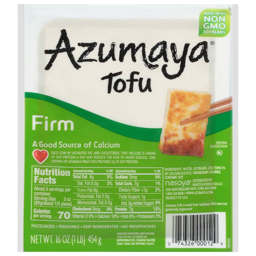 Azumaya Tofu Firm (16 oz)