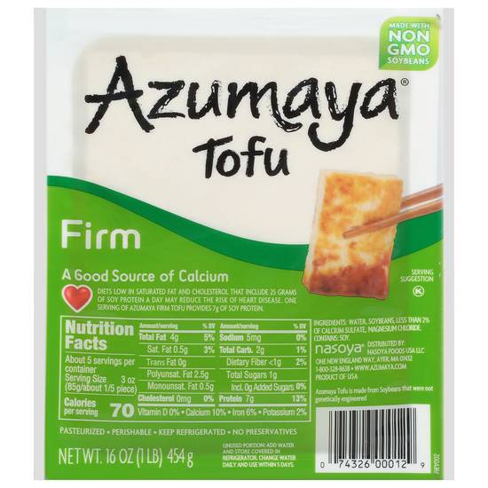 Azumaya Tofu Firm